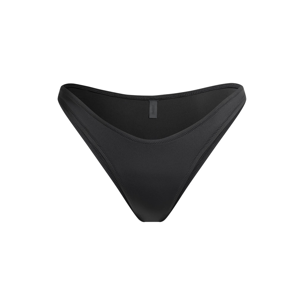 SIGNATURE SWIM TANGA BIKINI BOTTOM | ONYX