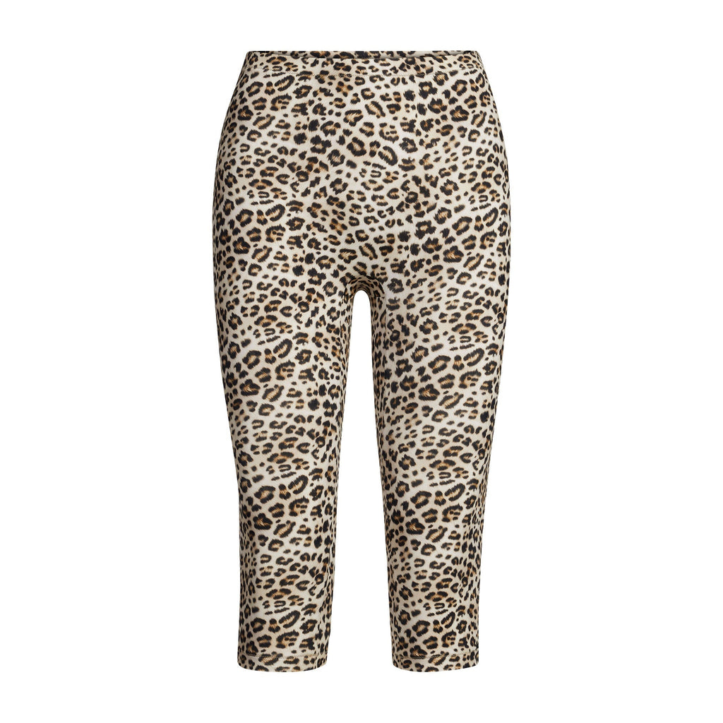 SIGNATURE SWIM CAPRI | CHAMPAGNE LEOPARD PRINT