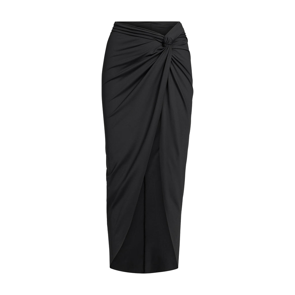 SIGNATURE SWIM SARONG SKIRT | ONYX