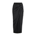 SIGNATURE SWIM SARONG SKIRT | ONYX