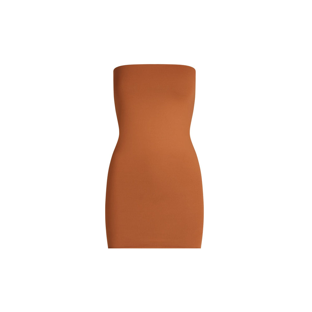 ICONIC SWIM CONVERTIBLE TUBE DRESS | BRONZE