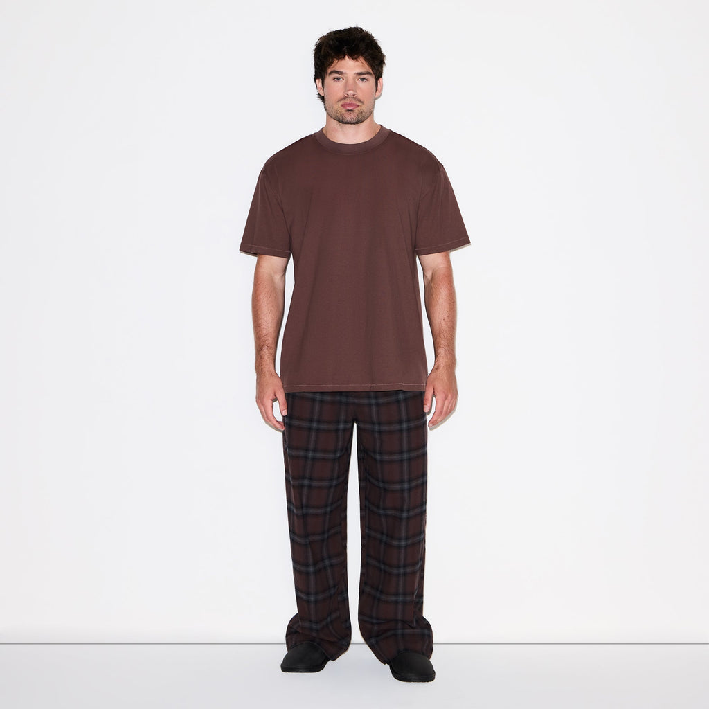 HEAVYWEIGHT COTTON MENS RELAXED T-SHIRT | DARK AMETHYST