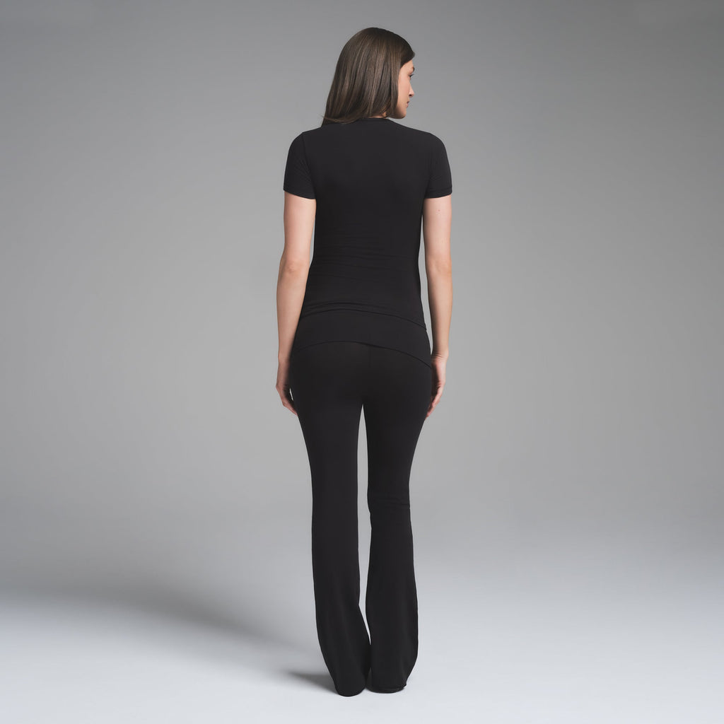 COTTON JERSEY MATERNITY T-SHIRT | SOOT