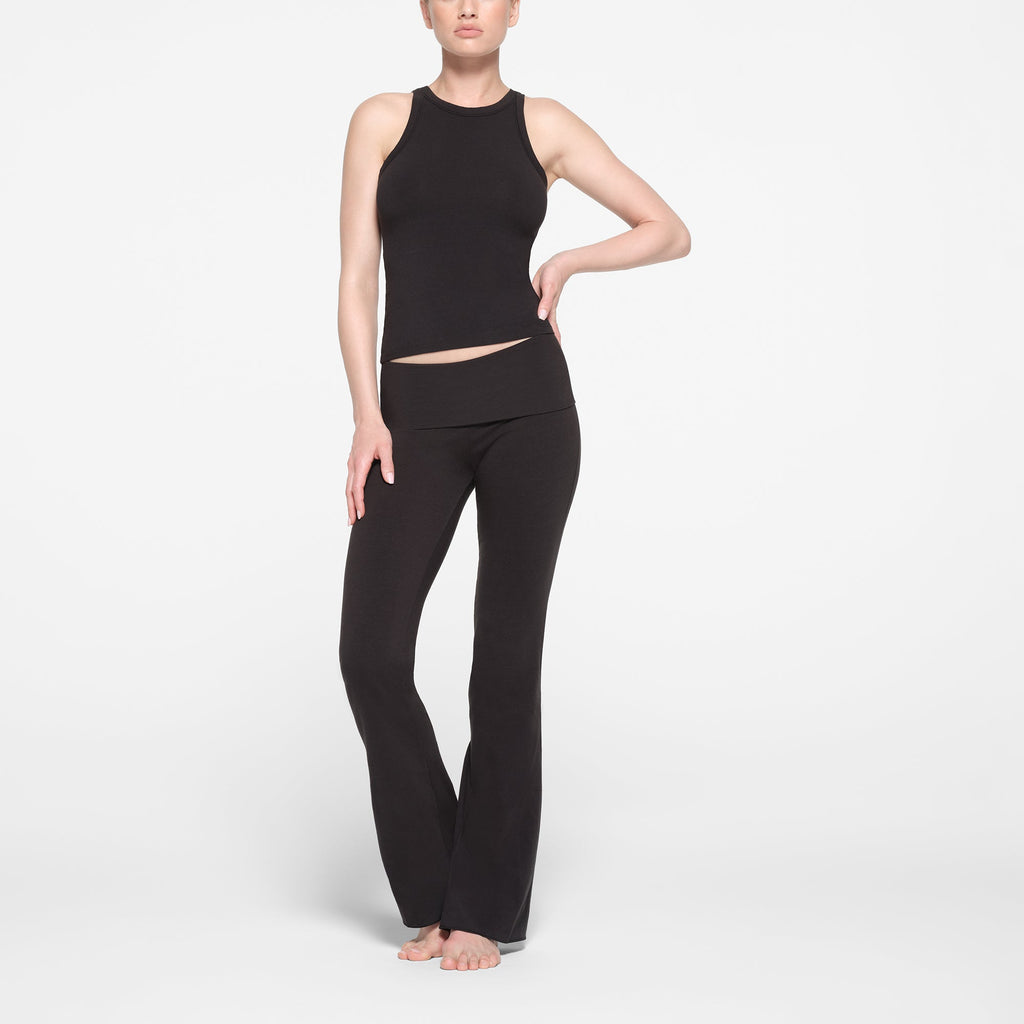 COTTON JERSEY CREW NECK TANK | SOOT