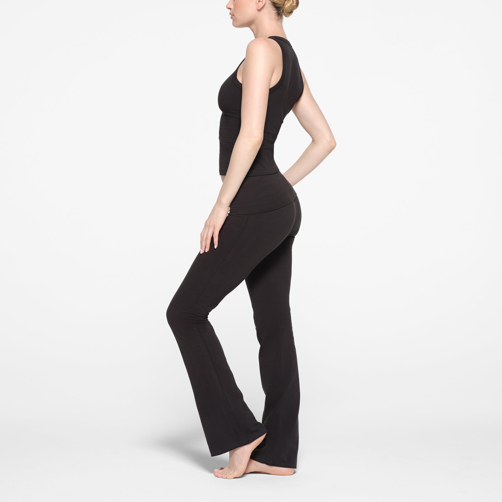 COTTON JERSEY CREW NECK TANK | SOOT