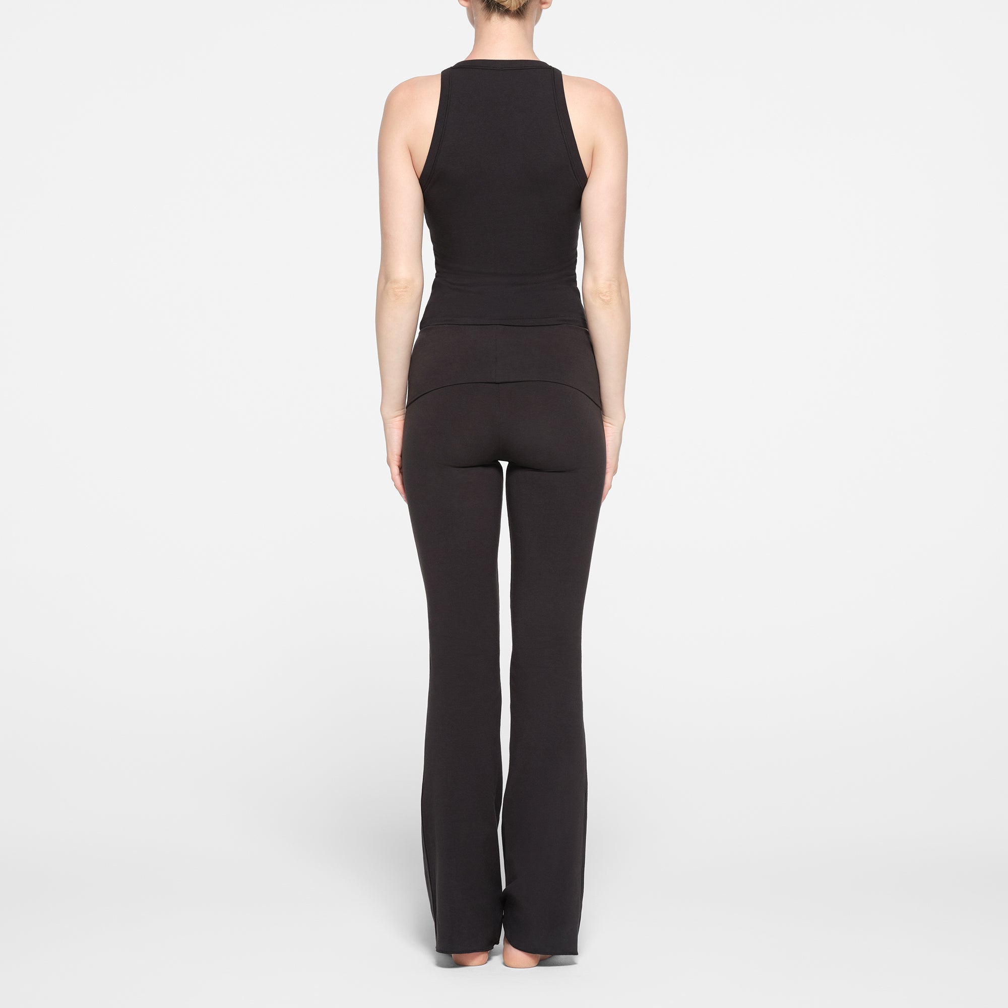 COTTON JERSEY CREW NECK TANK | SOOT