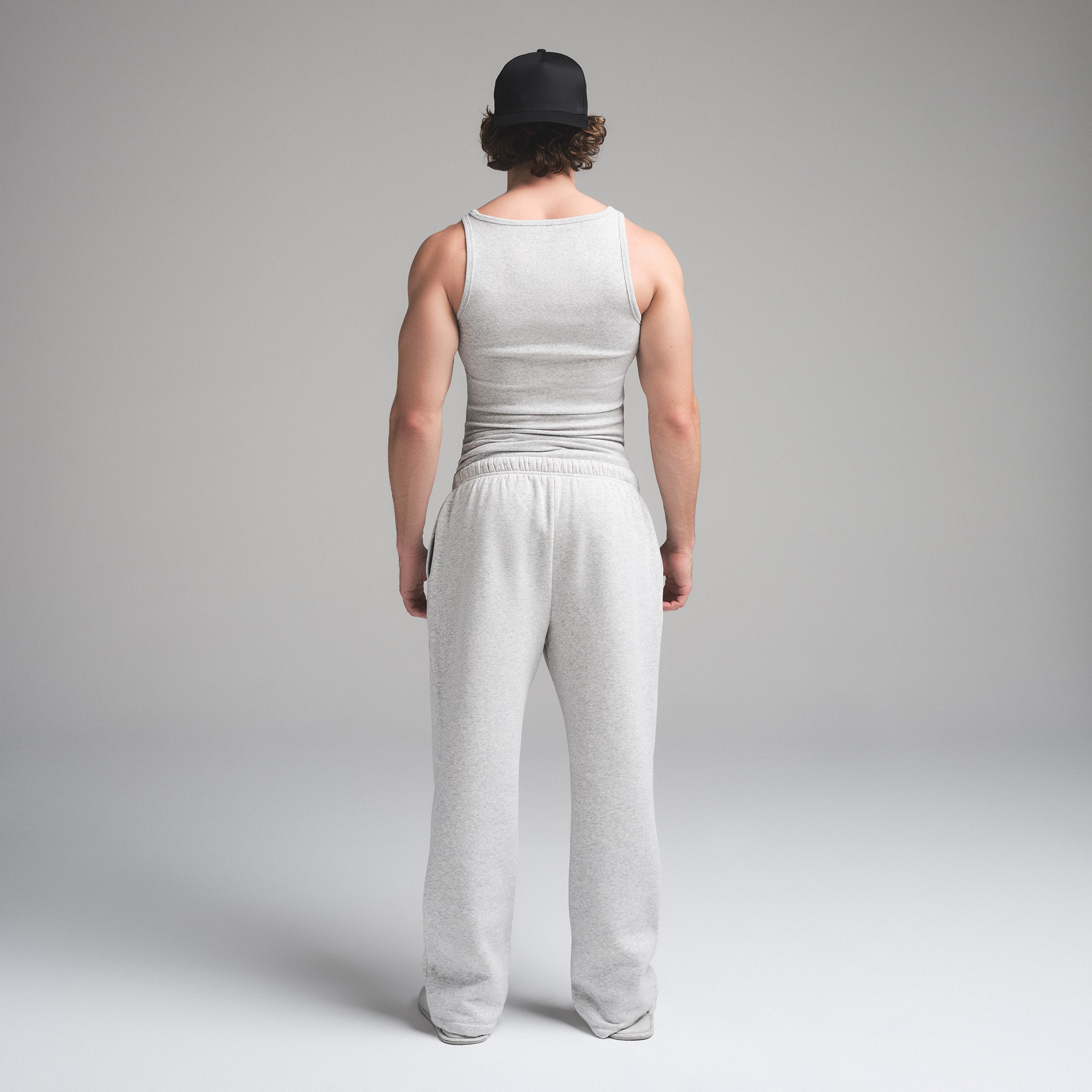 SKIMS COTTON MENS RIB TANK 3-PACK | HEATHER MULTI