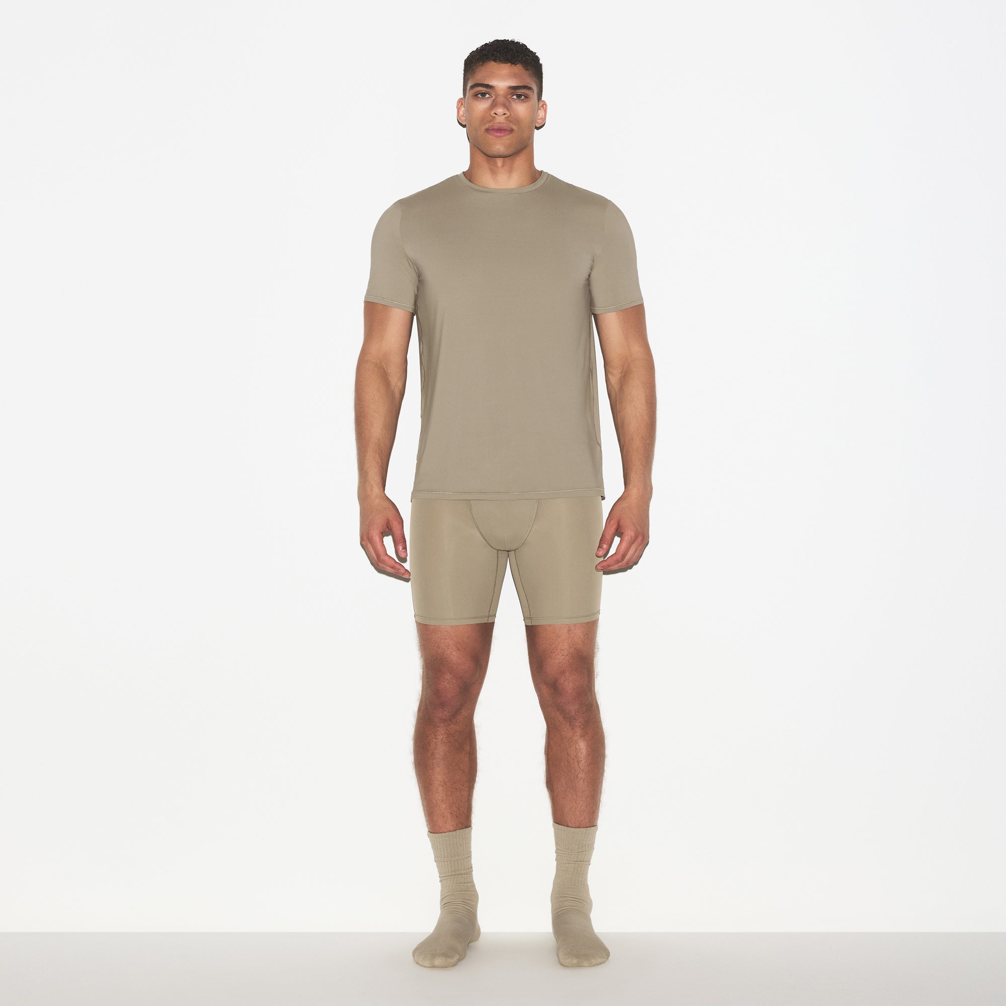 SKIMS FLEX MENS T-SHIRT | DUNE