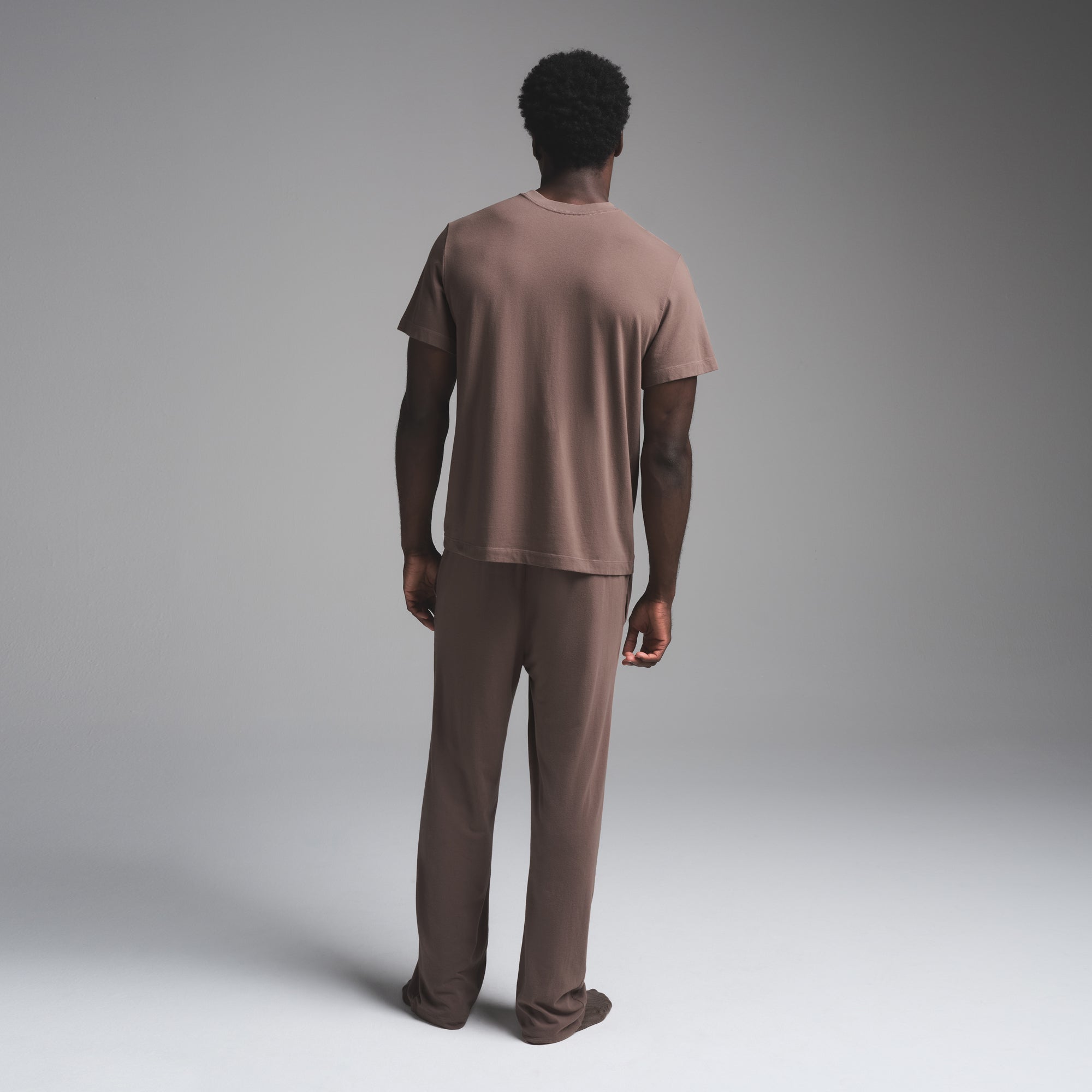 JERSEY SLEEP MENS T-SHIRT | UMBER