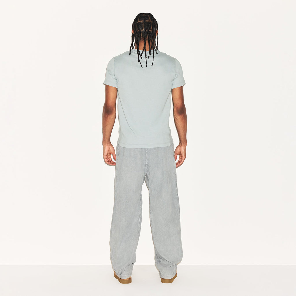 SKIMS COTTON MENS CLASSIC T-SHIRT | MERCURY