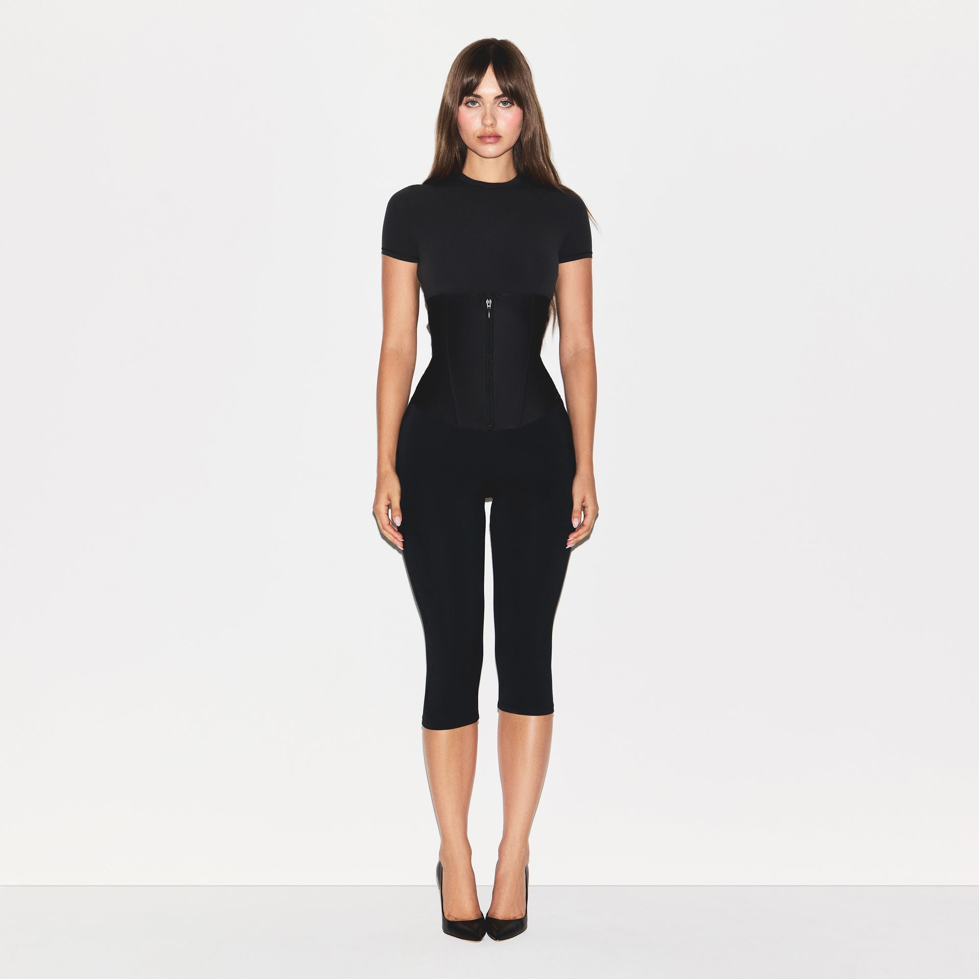 SKIMS BODY CORE SCULPT WAIST CINCHER | ONYX