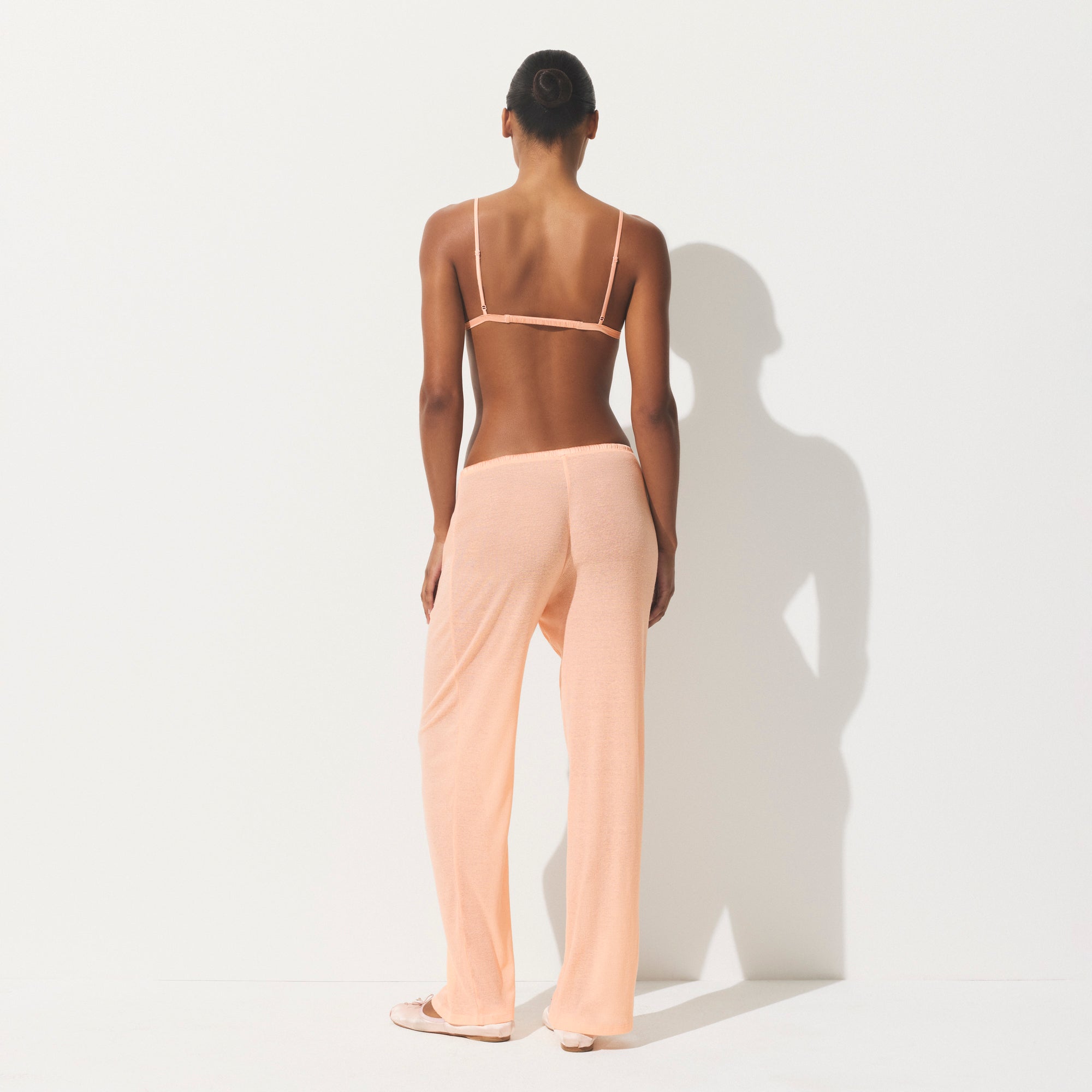 SHEER RIB LACE TRIANGLE BRALETTE | VILLA