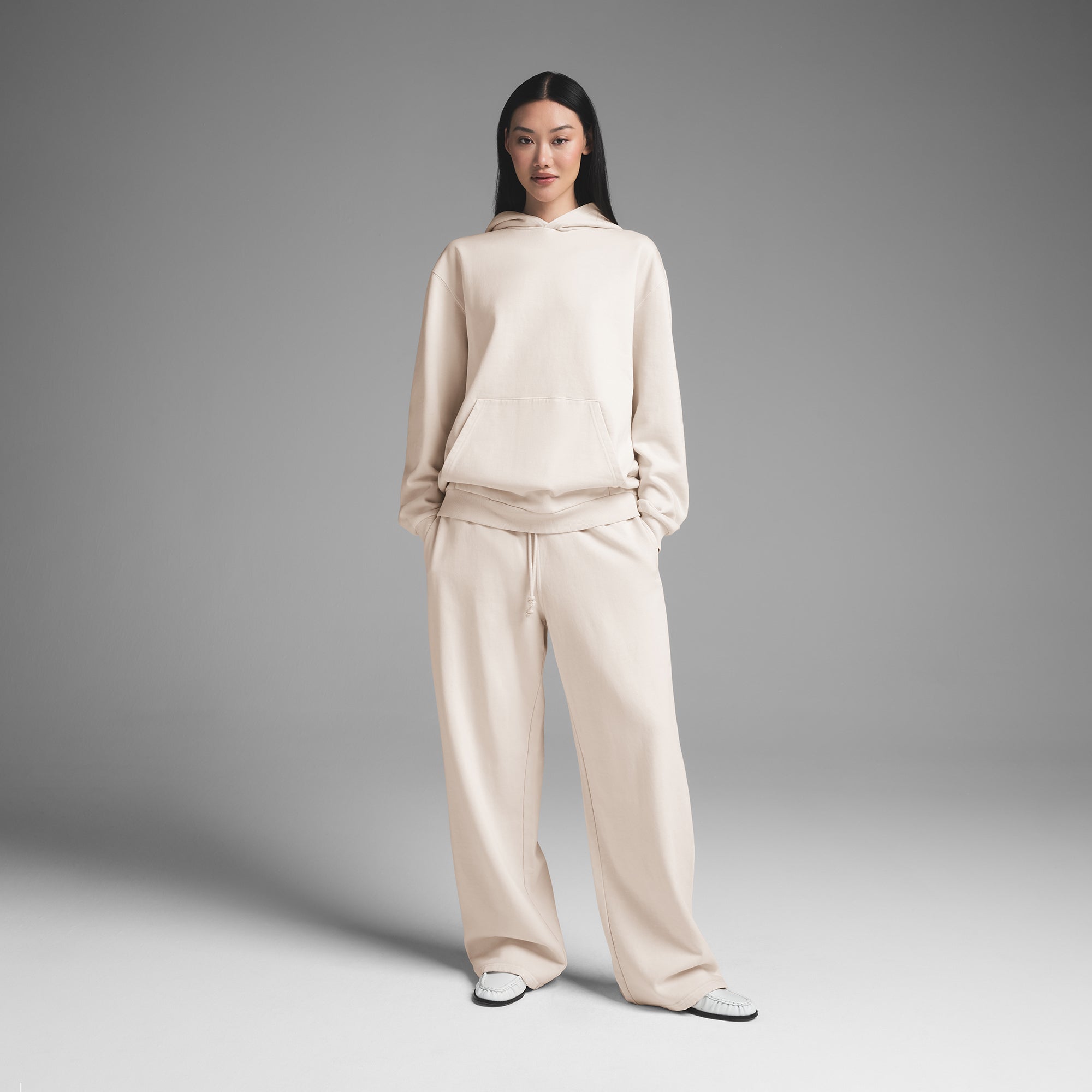 BOYFRIEND FLEECE HOODIE | BUFF