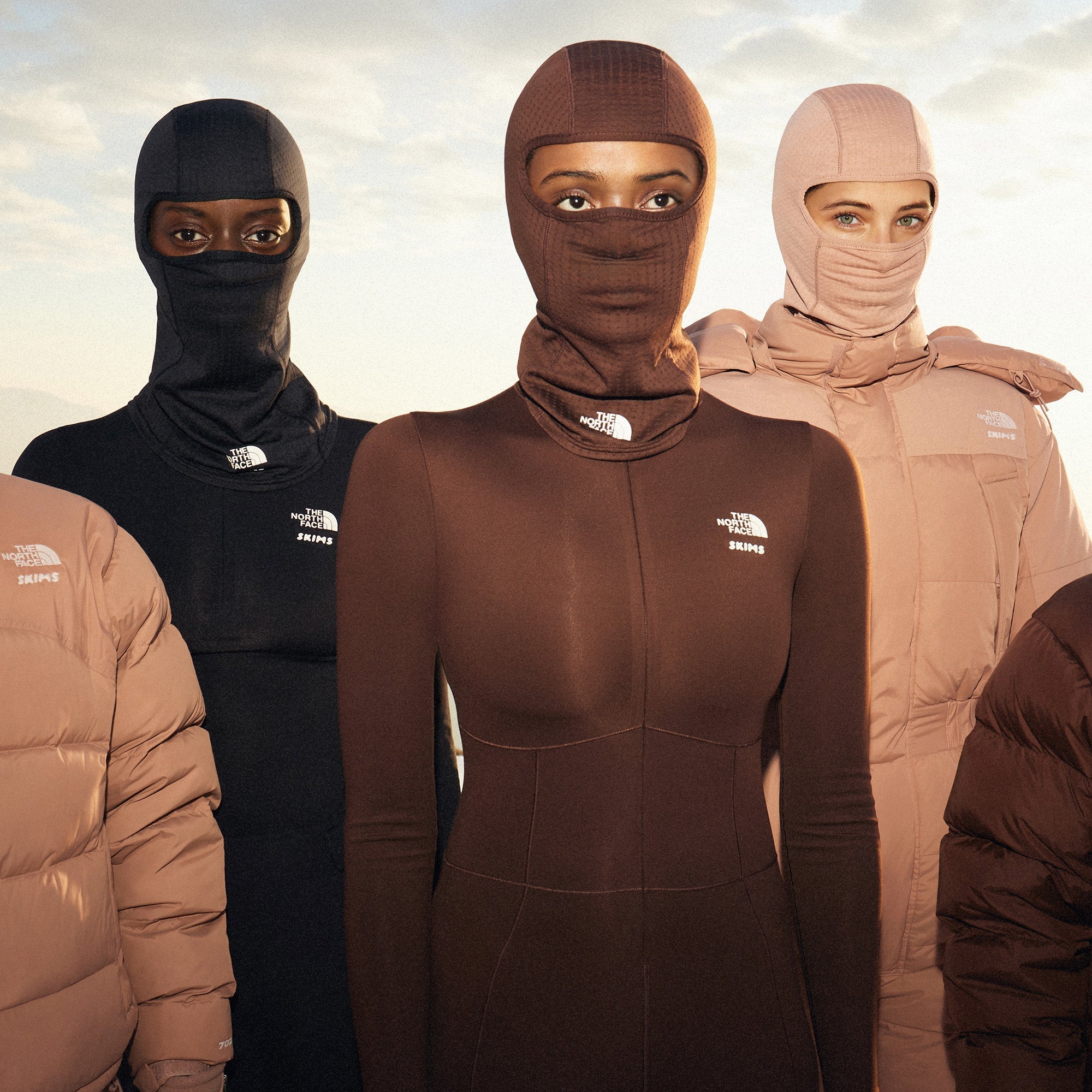 THE NORTH FACE X SKIMS REFINA BODYSUIT | COCOA